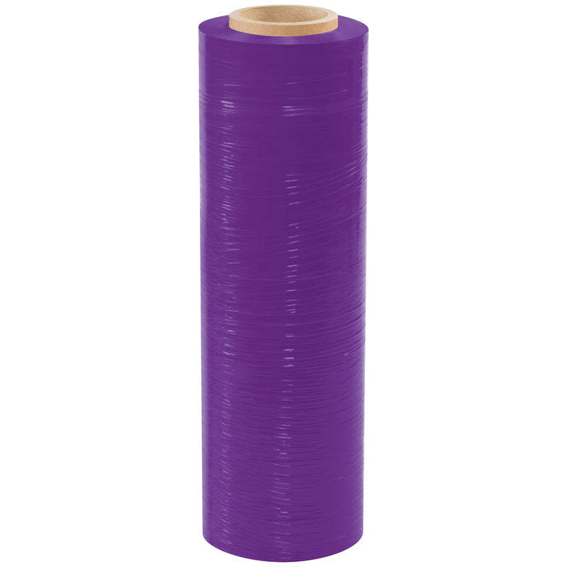 18" x 80 Gauge x 1500' Purple Cast Hand Stretch Film (SF188CPURPLE) Case Of 4