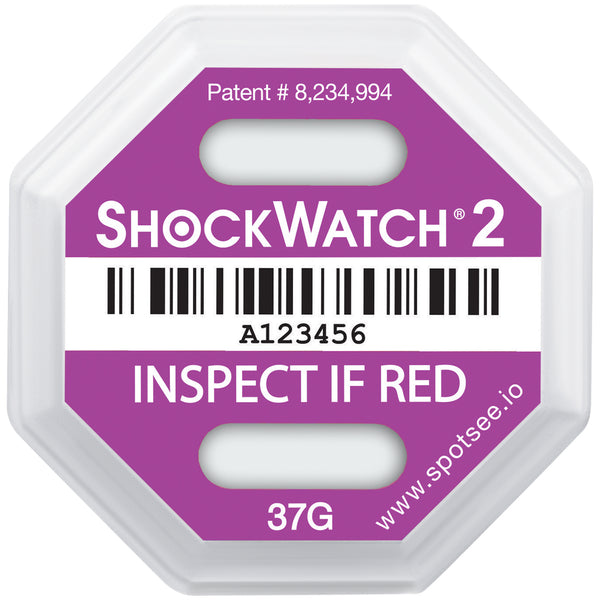 37G Shockwatch® 2 Indicators, Case Of 50 Case Of 50