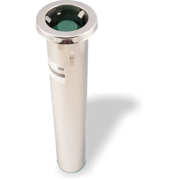 San Jamar C6200C In-Counter Stainless Steel Cup (SJC6200C) Each