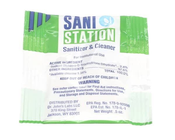 San Jamar Sanis05-100 0.5 Ounce Packet 100 Count (SJSANIS05-100) Each