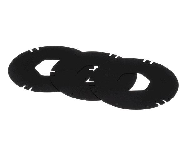 San Jamar Xc2422Sbk Repl Gasket, Small Black (3) -C2410 (SJXC2422SBK) Each