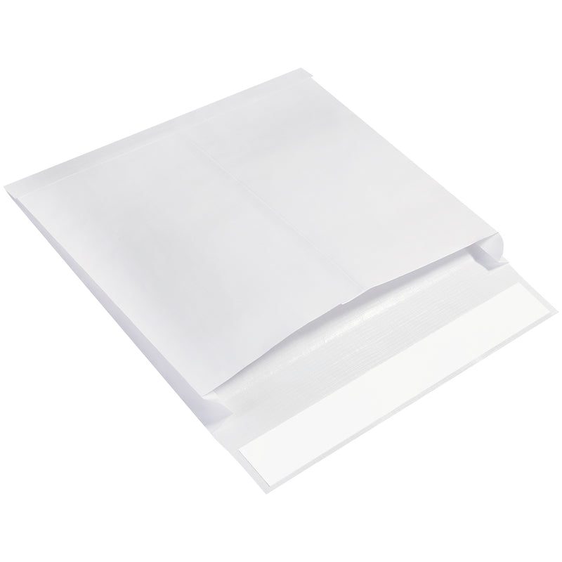 Ship-Lite® Expandable Envelope, 12" x 16" x 2", White, 100/Case Case Of 100