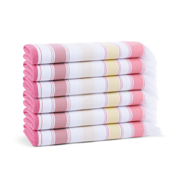 Arkwright Home Sandfree Beach Towel 35x75 Bold 6PK (6/Pack) (P-SNDFRE-BD-6PK) 6/PK