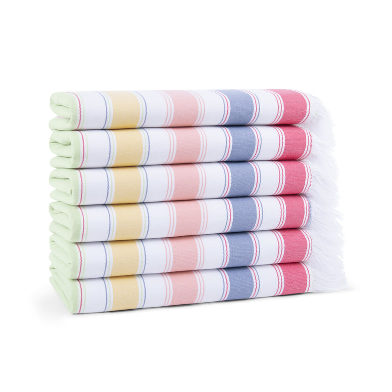 Arkwright Home Sandfree Beach Towel 35x75 Fun 6PK (6/Pack) (P-SNDFRE-FN-6PK) 6/PK