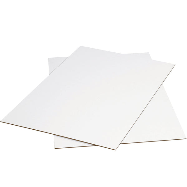 36 x 36" White Corrugated Sheets (SP3636W) Bundle Of 5