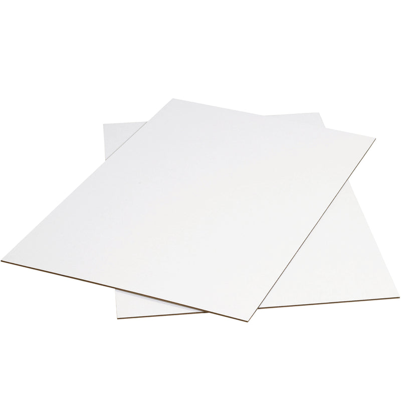42 x 48" White Corrugated Sheets (SP4248W) Bundle Of 5