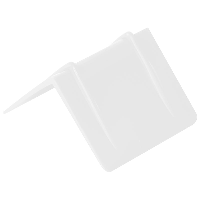 2 1/2 x 2" - White Plastic Strap Guards, Case Of 1000 Case Of 1000