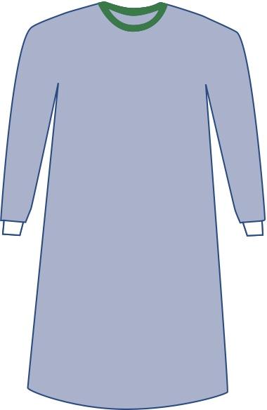 Nonsterile Nonreinforced Eclipse Gowns, 100/CS (SPT-2001CS) Case of 100