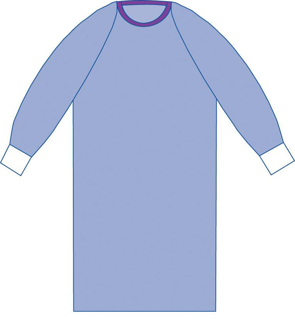 Sterile Fabric-Reinforced Aurora Gowns with Raglan Sleeves, 100/CS (SPT-2801CS) Case of 100