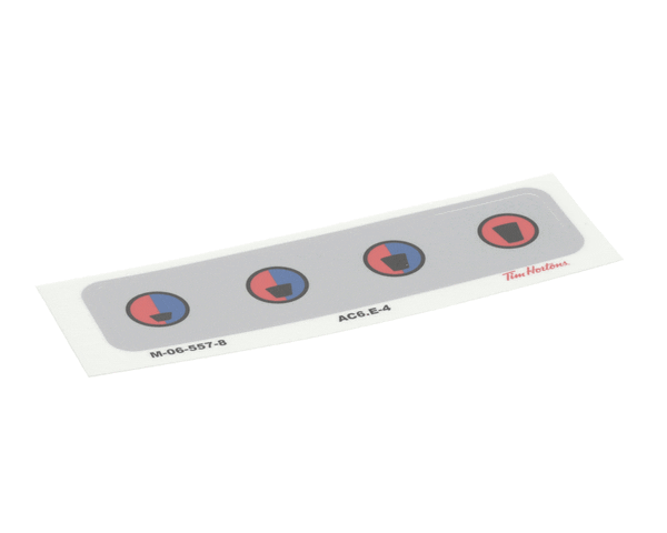 Sure Shot-AC Dispensing M-06-557-8-Sp Decal (SRSTM-06-557-8-SP) Each