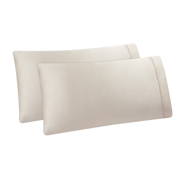 Aston & Arden Tencel Pillowcase Standard Beige (2/Pack) (P-SS-SP-400-BG) 2/PK