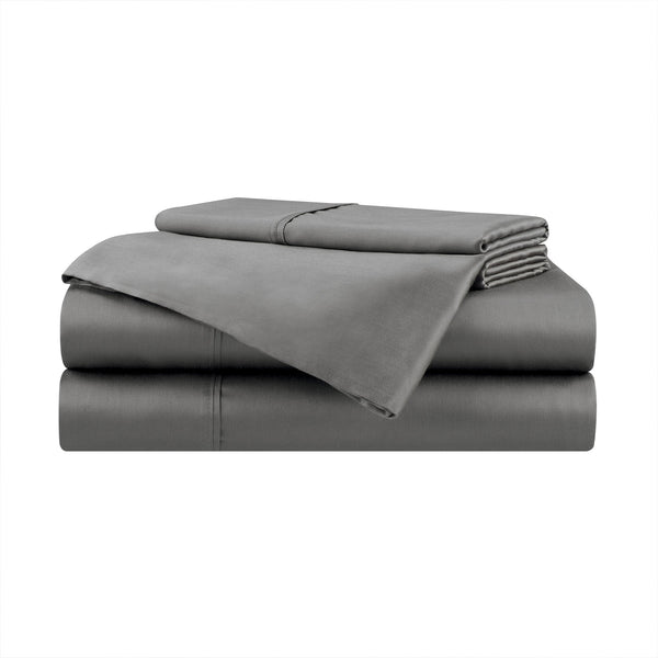 Aston & Arden Tencel Sheet Set King Dark Grey (P-SS-KG-400-DG) 1/SET