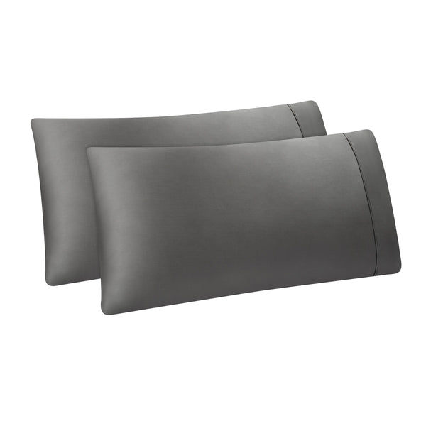 Aston & Arden Tencel Pillowcase Standard Dark Grey (2/Pack) (P-SS-SP-400-DG) 2/PK