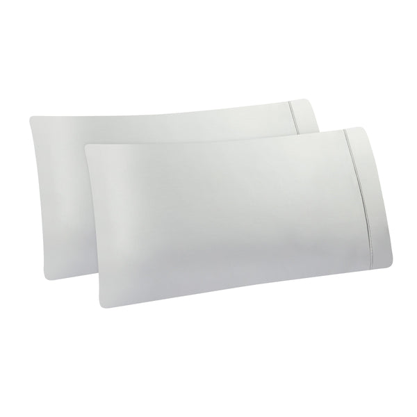 Aston & Arden Tencel Pillowcase Standard Light Grey (2/Pack) (P-SS-SP-400-LG) 2/PK