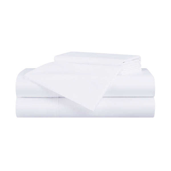 Aston & Arden Bamboo Sheet Set CaliKing White (P-SS-BBCALKG-WH) 1/SET