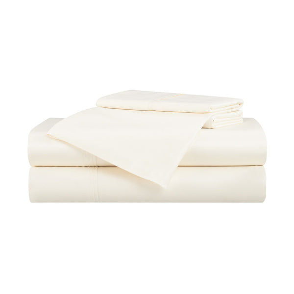 Aston & Arden Bamboo Sheet Set CaliKing Whisp White (P-SS-BBCALKG-WW) 1/SET
