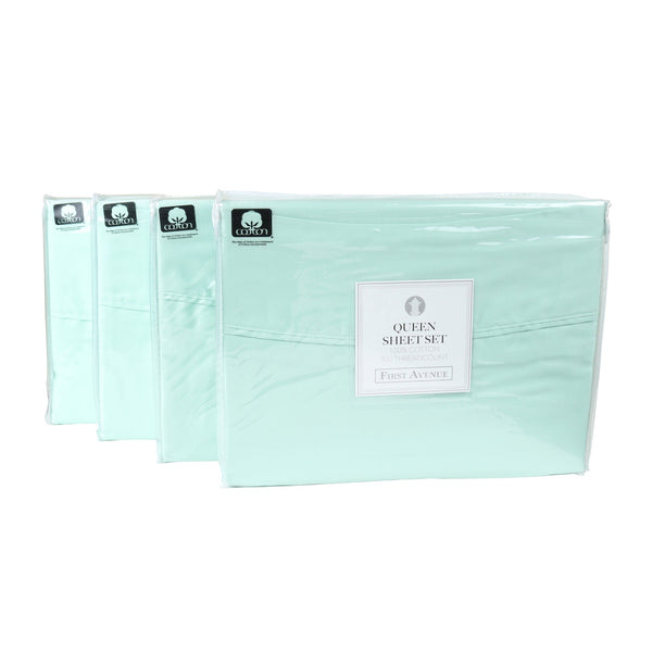 Arkwright Home First Avenue Sheet Set Full Sage (PNP-SS-FA-300-FL-SG) 1/EA