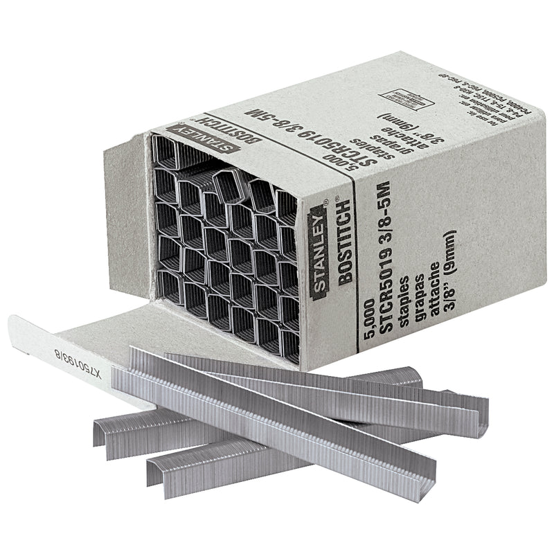 3/8" Deluxe Staples, Case Of 5000 Case Of 5000