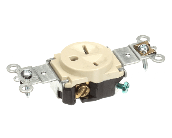 Structural Concepts 75811 Recpt Sgl 15A 250V 6-15 Iv (STC75811) Each