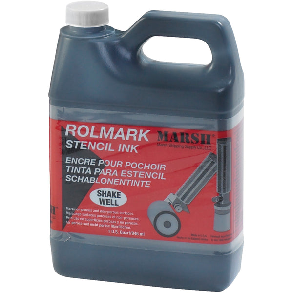 Rolmark Quart of Black Ink, Each Each