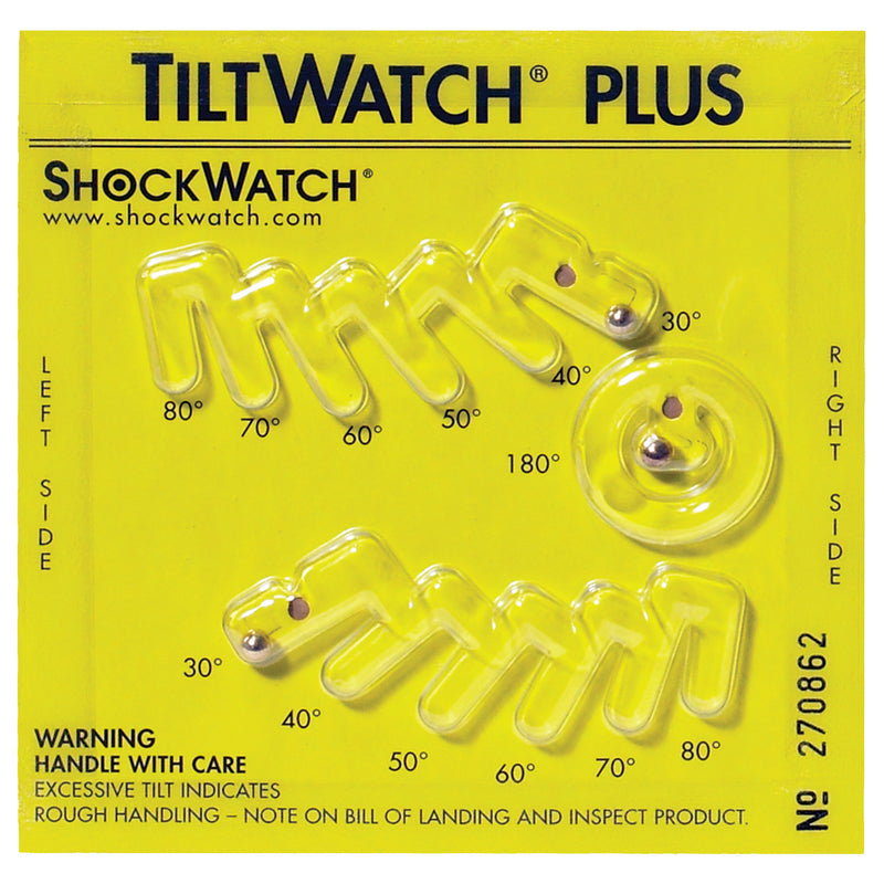 TiltWatch® Plus with Label (STWPLUS) Case Of 50