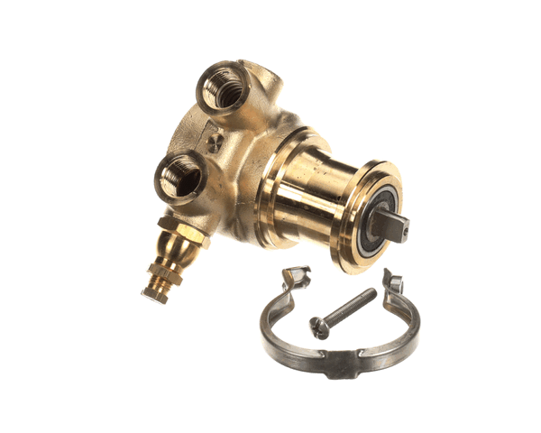 Synesso 1.5115 Pump And Clamp, Lead Free Brass, Fluid-O (SYO1-5115) Each
