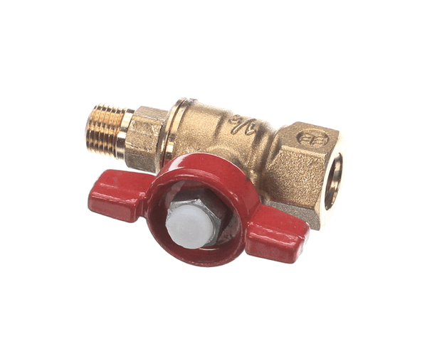 Synesso 1.5450 Ball Valve, Steam Valve Shut-Off, Red Ha (SYO1-5450) Each