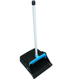Impact® Lobby Dustpan w/ Straight PVC Handle, 26 Inch, Black/Blue, 6/Case (IMPT0013-01) Case of 6