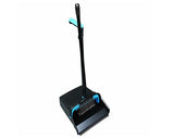 Impact® Large Capacity Wet/Dry Lobby Dustpan, Broom & Clip Combo, Black/Blue, 1/Case (IMPT0018-00) Each