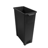 Impact® Thin Bin® 23 Gallon Trash Container, 4/Case, Black (IMPT0039-02) Case of 4