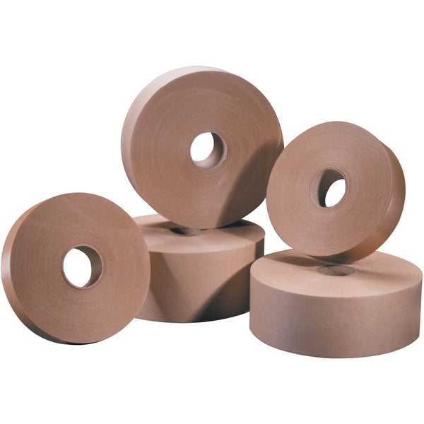 1 1/2" x 500' Kraft TAPE LOGIC® #5000 Non Reinforced Water Activated Tape (T155000) Case Of 20
