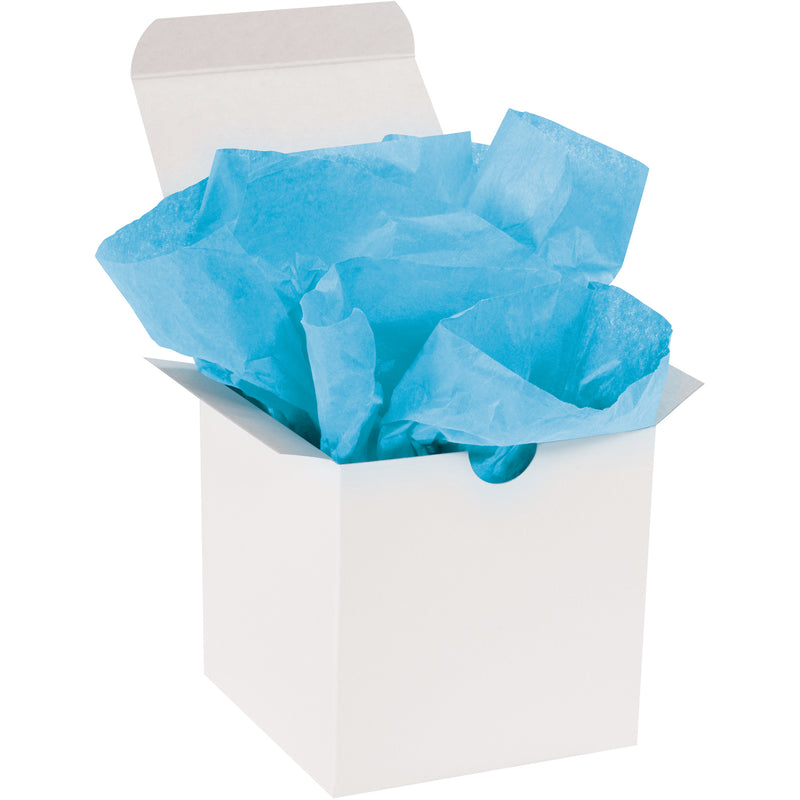 20 x 30" Turquoise Gift Grade Tissue Paper, Case Of 480 Case Of 480