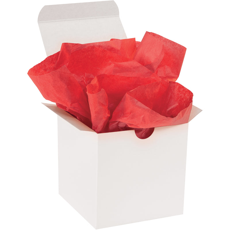 20 x 30" Mandarin Red Gift Grade Tissue Paper, Case Of 480 Case Of 480