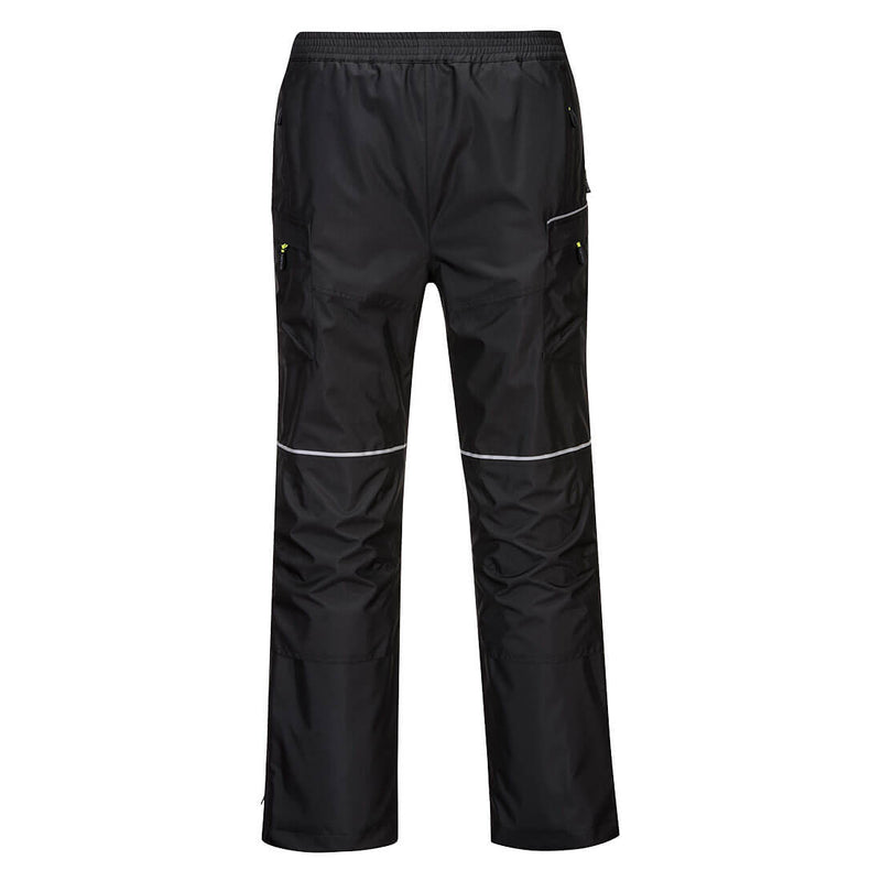 Portwest® PW3 Rain Pants, Black, Size XXL (T604BKRXXL) Each