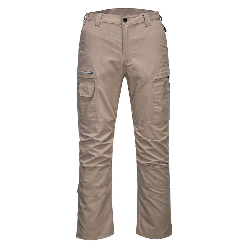 Portwest® KX3 Ripstop Pants, Sand, Size 38 (T802SAR38) Each