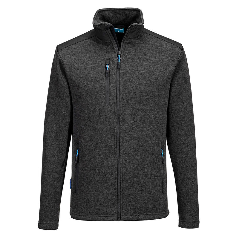 Portwest® KX3 Performance Fleece, Gray Marl, Size L (T830GMRL) Each