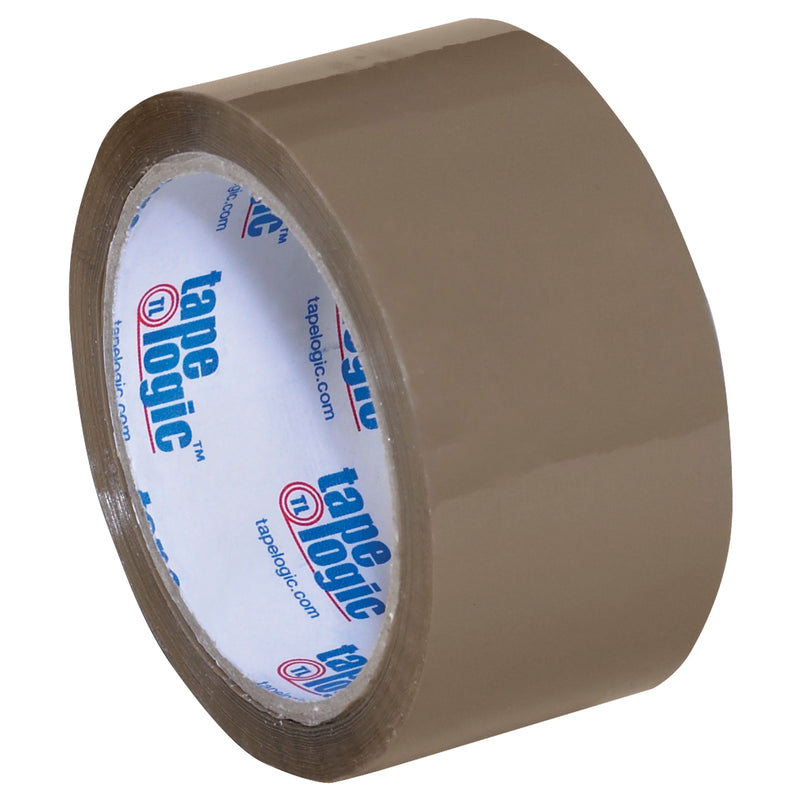 2" x 55 yds. Tan (6 Pack) TAPE LOGIC® #400 Acrylic Tape (T901400T6PK) Case Of 6