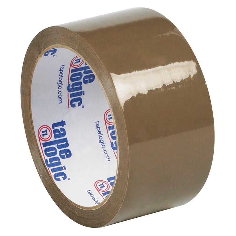 2" x 55 yds. Tan (6 Pack) Tape Logic® #50 Natural Rubber Tape (T90150T6PK) Case Of 6
