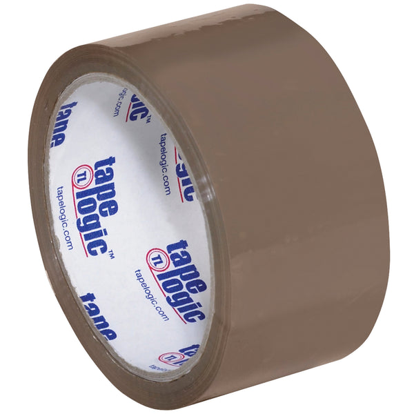 2" x 55 yds. Tan (6 Pack) TAPE LOGIC® #600 Hot Melt Tape (T901600T6PK) Case Of 6