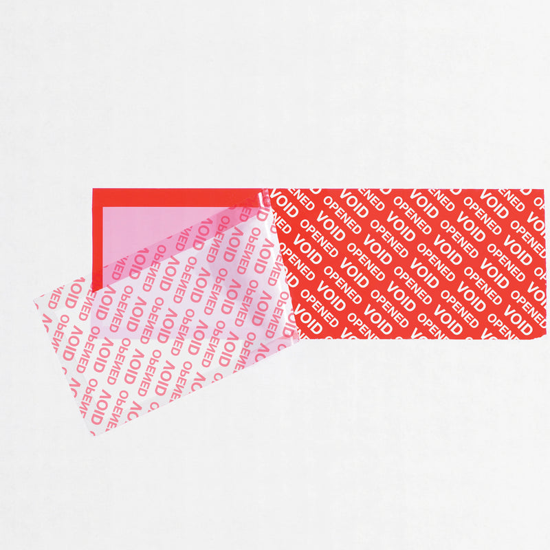 2 x 5 3/4" Red (1 Pack) Tape Logic® Security Strips on a Roll (T90257RD1PK) Each