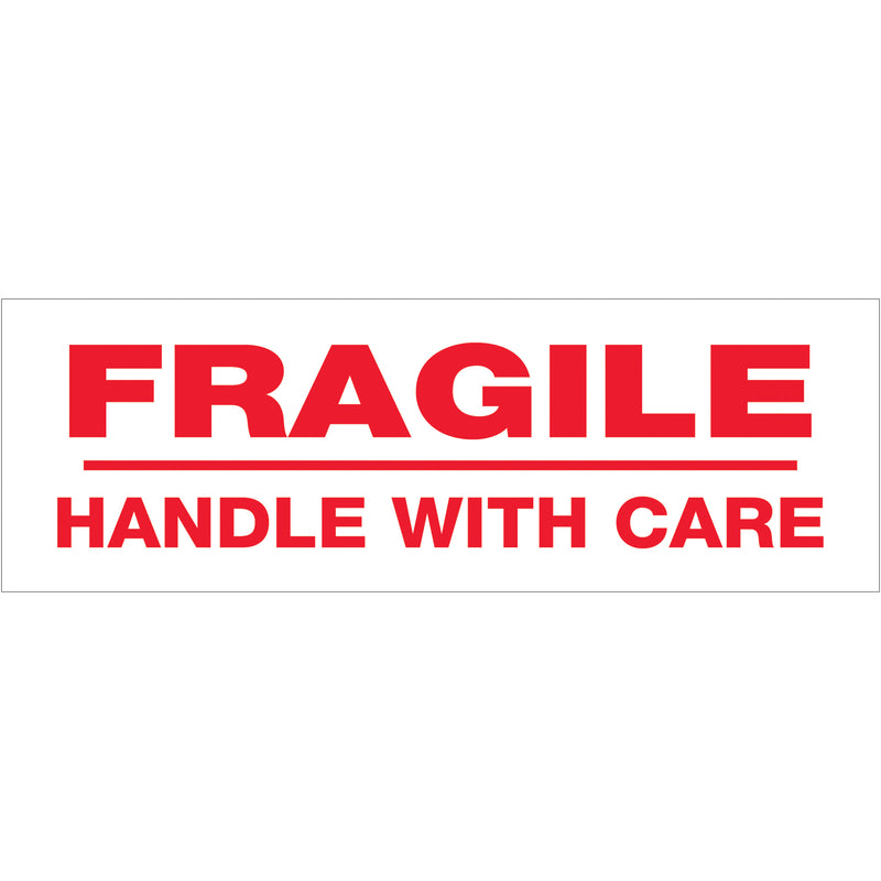 2" x 110 yds. - "Fragile Handle With Care" (6 Pack) Tape Logic® Messaged Carton Sealing Tape (T902P026PK) Case Of 6