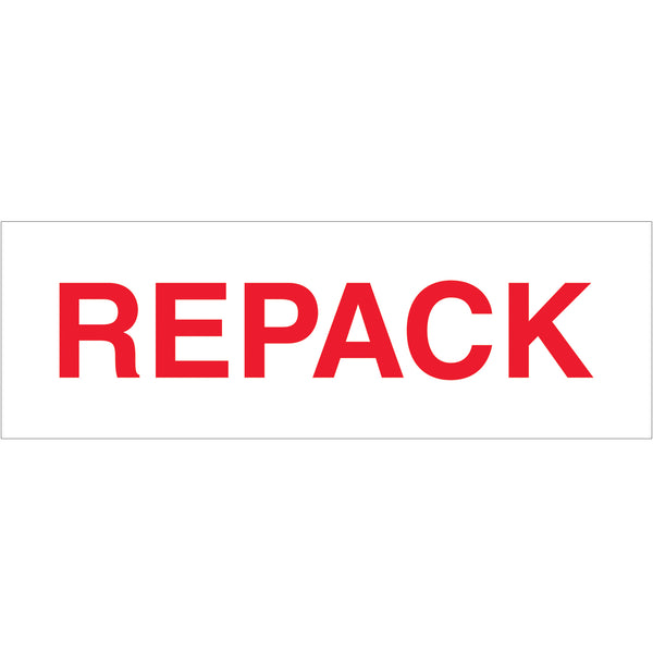 2" x 110 yds. - "Repack" Tape Logic® Messaged Carton Sealing Tape (T902P07) Case Of 36