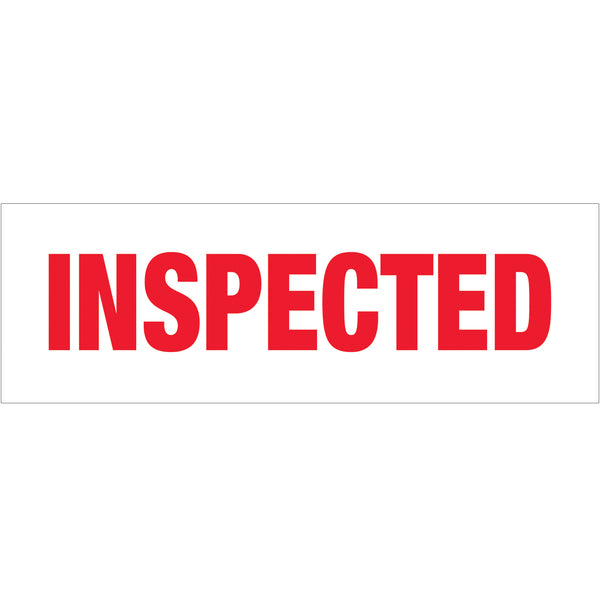 2" x 110 yds. - "Inspected" (18 Pack) Tape Logic® Messaged Carton Sealing Tape (T902P1418PK) Case Of 18