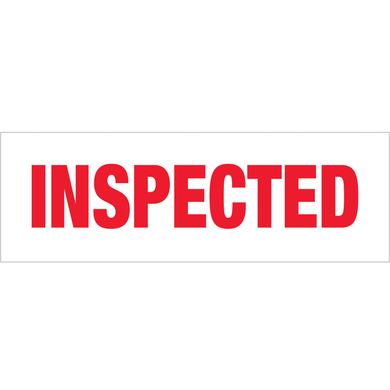 2" x 110 yds. - "Inspected" Tape Logic® Messaged Carton Sealing Tape (T902P14) Case Of 36