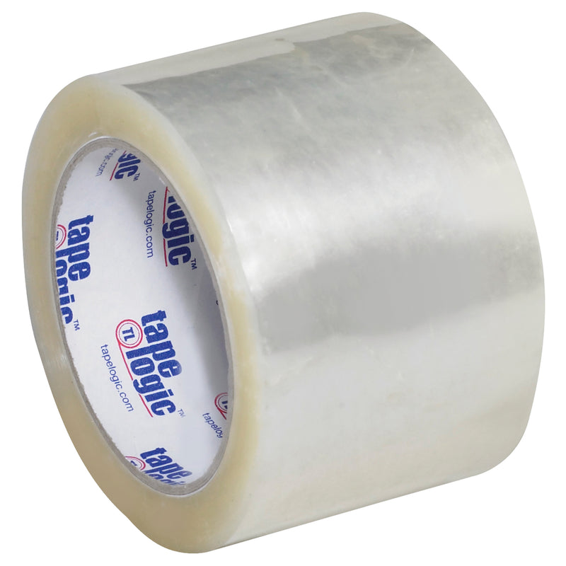 3" x 55 yds. Clear (6 Pack) TAPE LOGIC® #1000 Hot Melt Tape (T90510006PK) Case Of 6