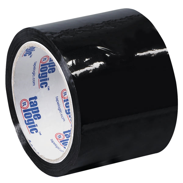 3" x 55 yds. Black Tape Logic® Carton Sealing Tape (T90522BK) Case Of 24
