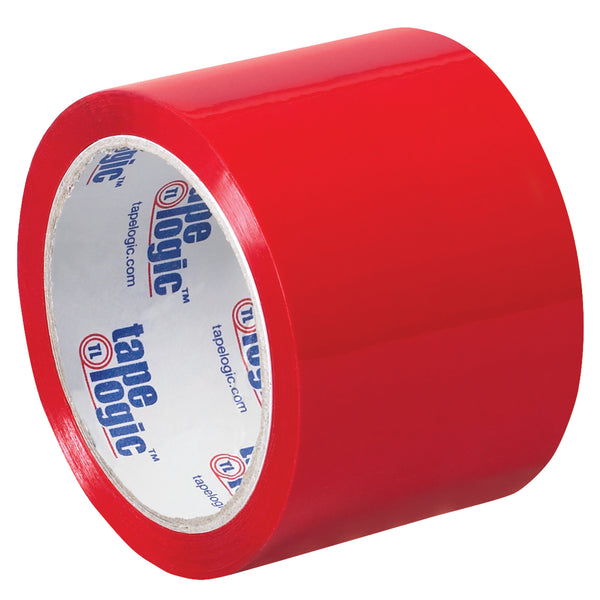 3" x 55 yds. - Red (6 Pack) Tape Logic® Carton Sealing Tape (T90522R6PK) Case Of 6