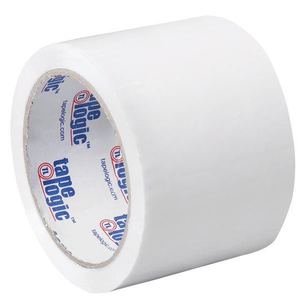 3" x 55 yds. White Tape Logic® Carton Sealing Tape (T90522W) Case Of 24