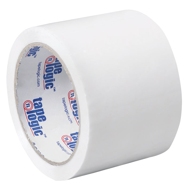 3" x 55 yds. White Tape Logic® Carton Sealing Tape (T90522W) Case Of 24