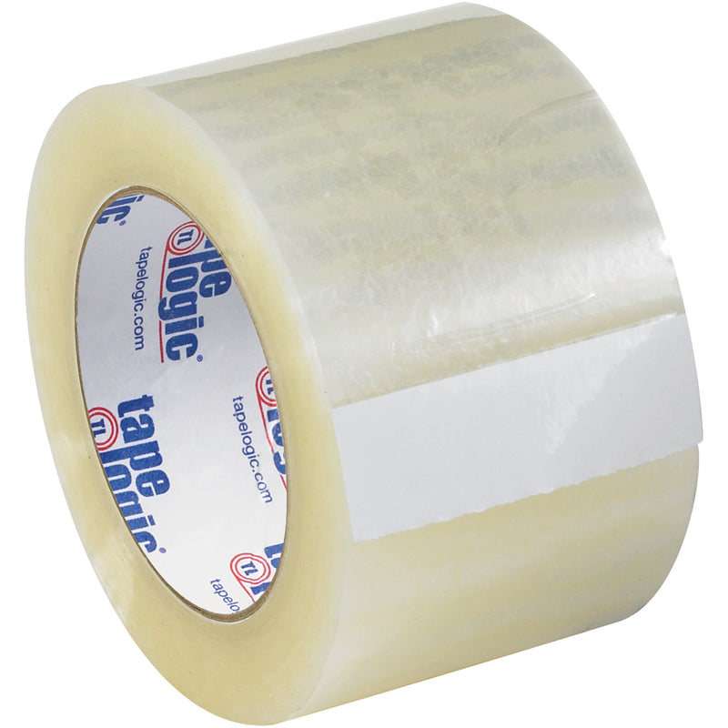 3" x 55 yds. Clear Tape Logic® #131 Quiet Carton Sealing Tape (T906131) Case Of 24